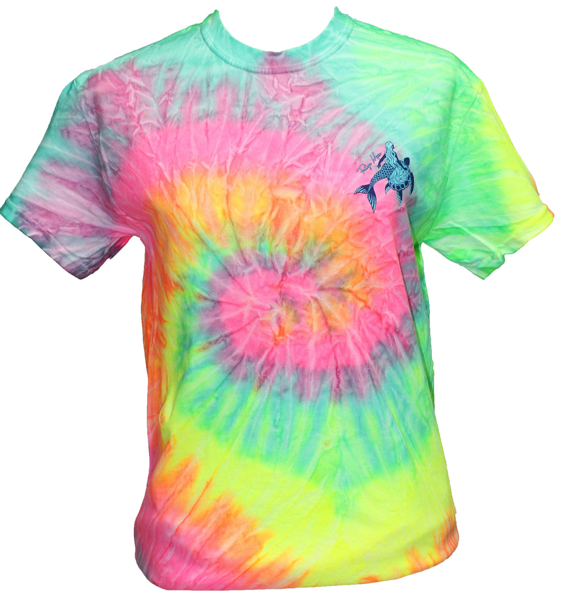 Mermaid Tie Dye - Minty Rainbow – Tortuga Moon