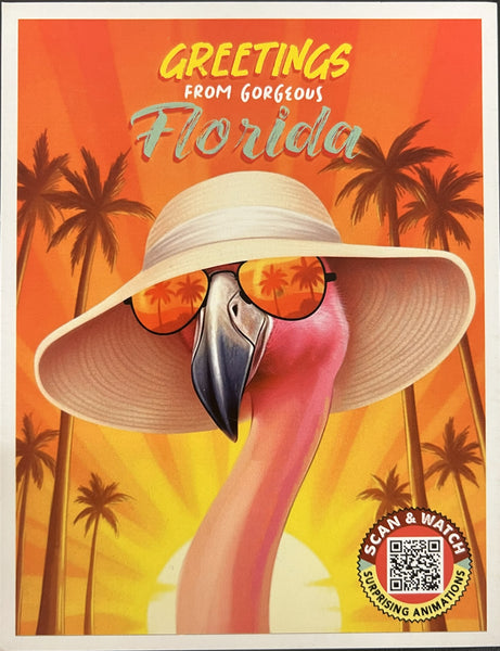 Flamingo Greetings - Qty 24
