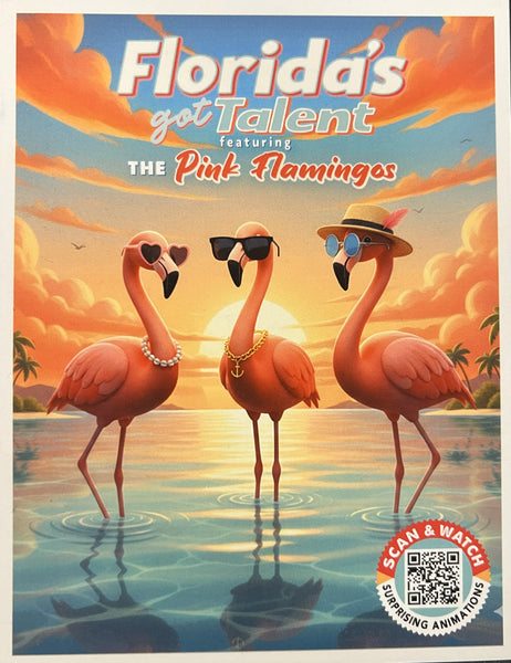 Pink Flamingos - Qty 24