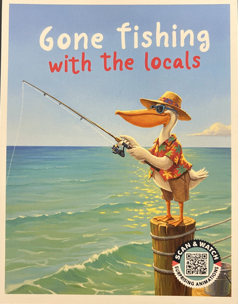 Gone Fishin Pelican - Qty 24
