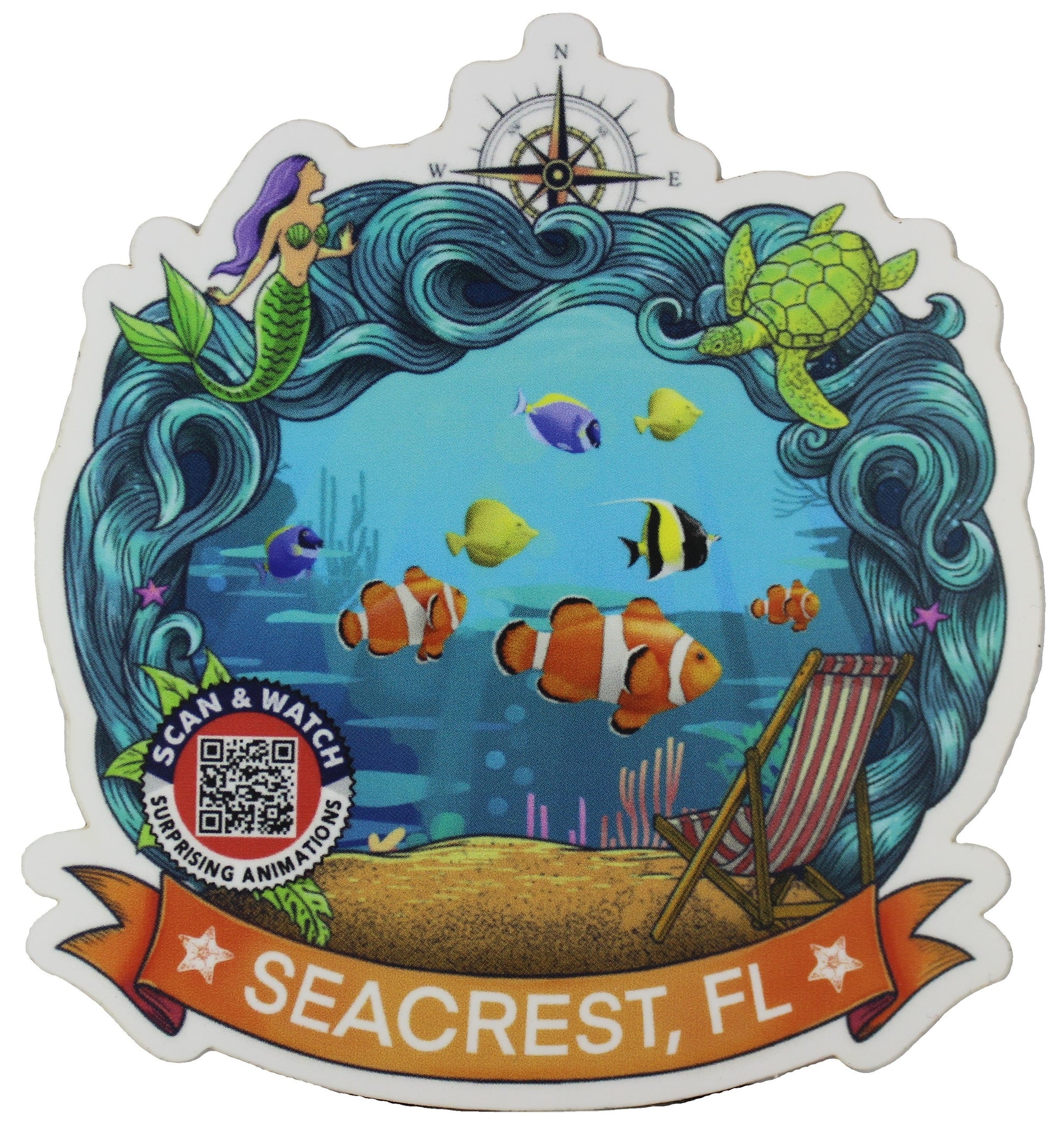 AR Reef Sticker